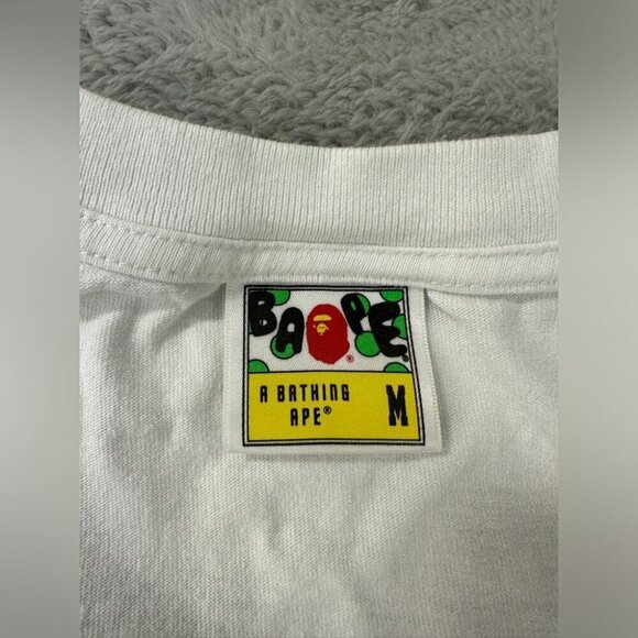 Bape A Bathing Ape 1st Camo Box Ape Head Tee Shirt Women's Size Medium Japan - Picture 2 of 14